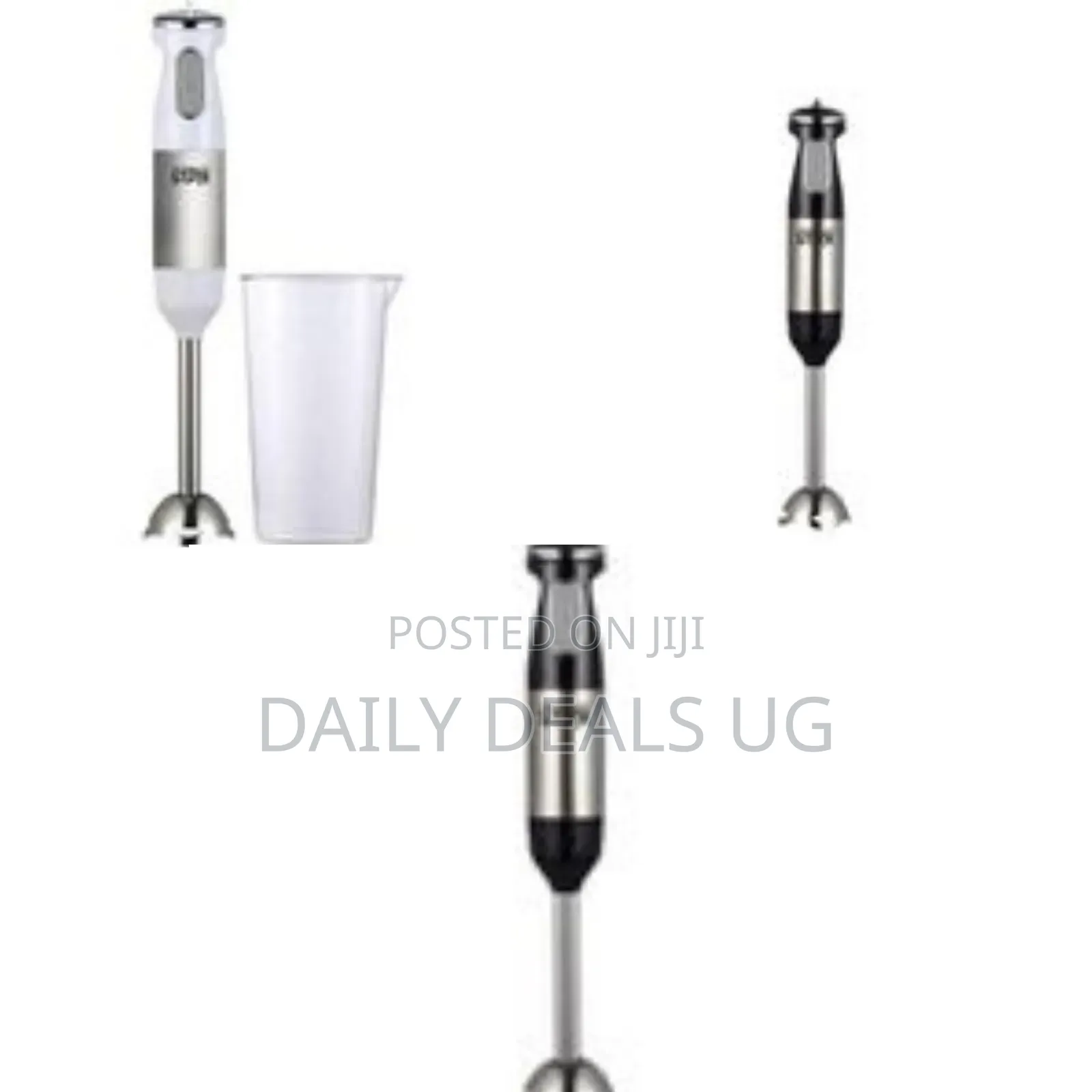 Premium Stainless Steel Immersion Hand Mixer - Multicolor