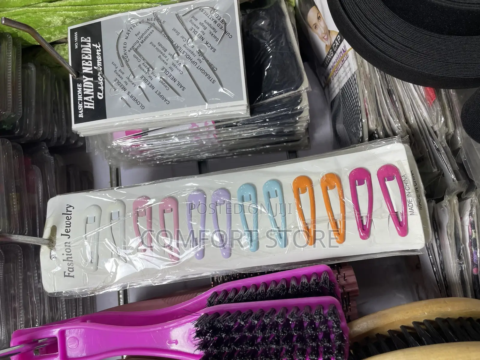 Hair Clips and Veils