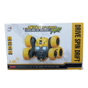 Double Sided R / C Stunt Car Toy for Kids - 360° Flips
