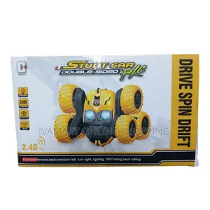 Double Sided R / C Stunt Car Toy for Kids - 360° Flips