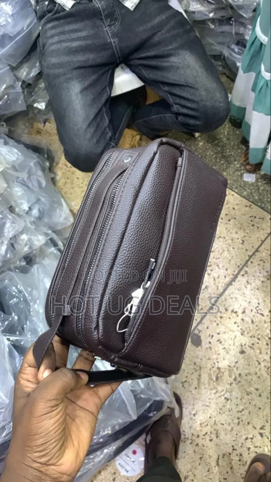 Mens Classic Small Clutch / Hand Bag
