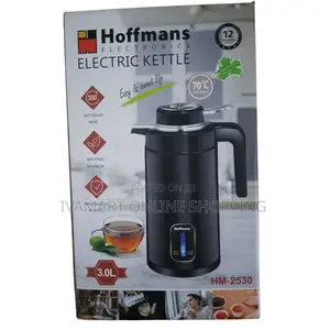 Hoffmans 3.0 L Electric Kettle (Model Hm-2530) - 70°C Keep About.