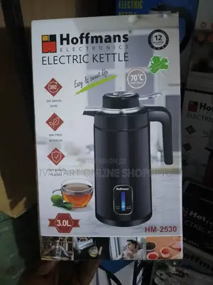 Hoffmans 3.0 L Electric Kettle (Model Hm-2530) - 70°C Keep About.