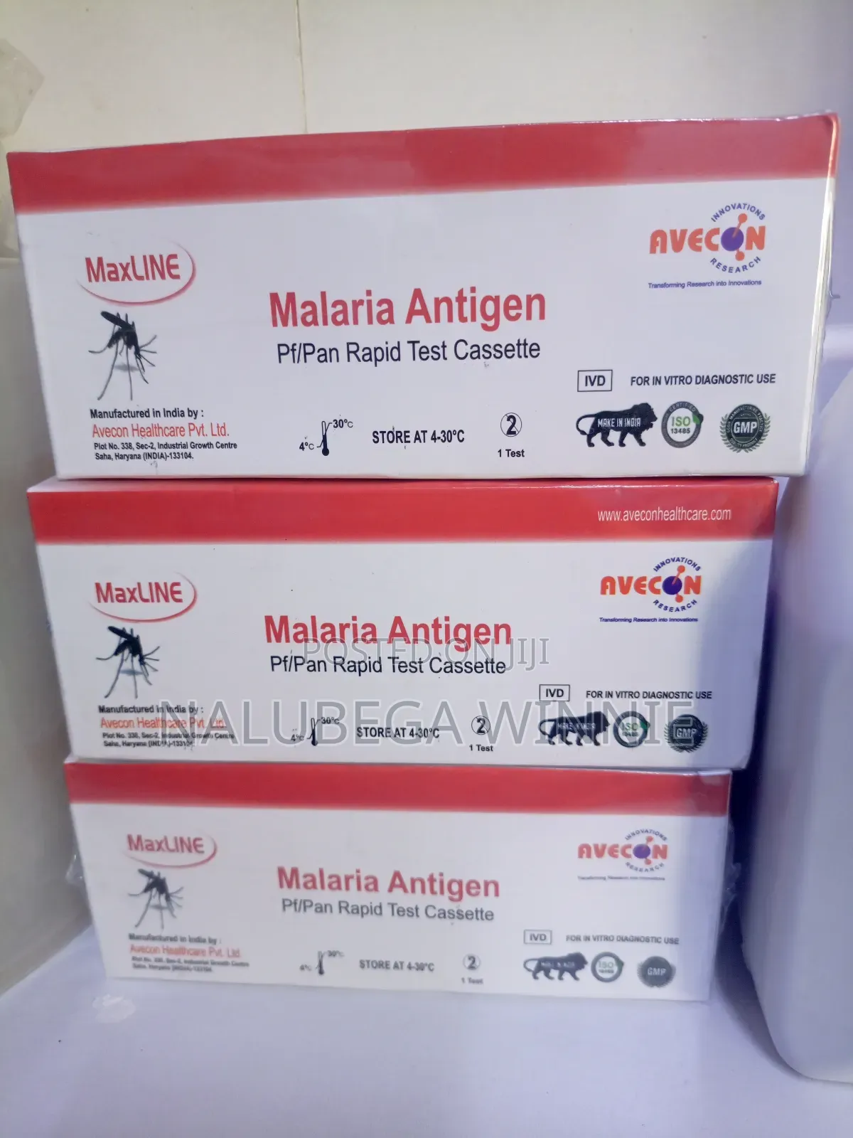 Mrdt Testing Strips Pf/Pan