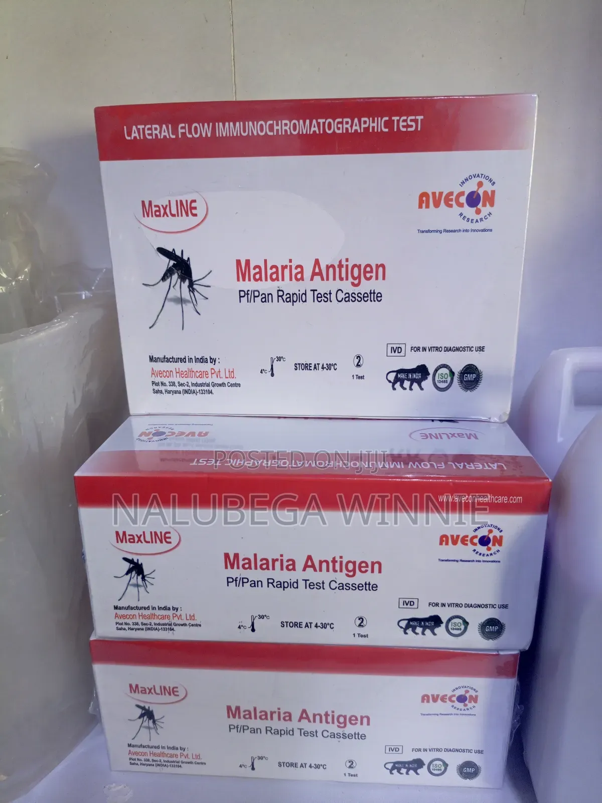 Mrdt Testing Strips Pf/Pan