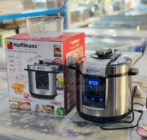 Hoffmans Pressure Cooker With Steamer. 6l Pressure Cooker