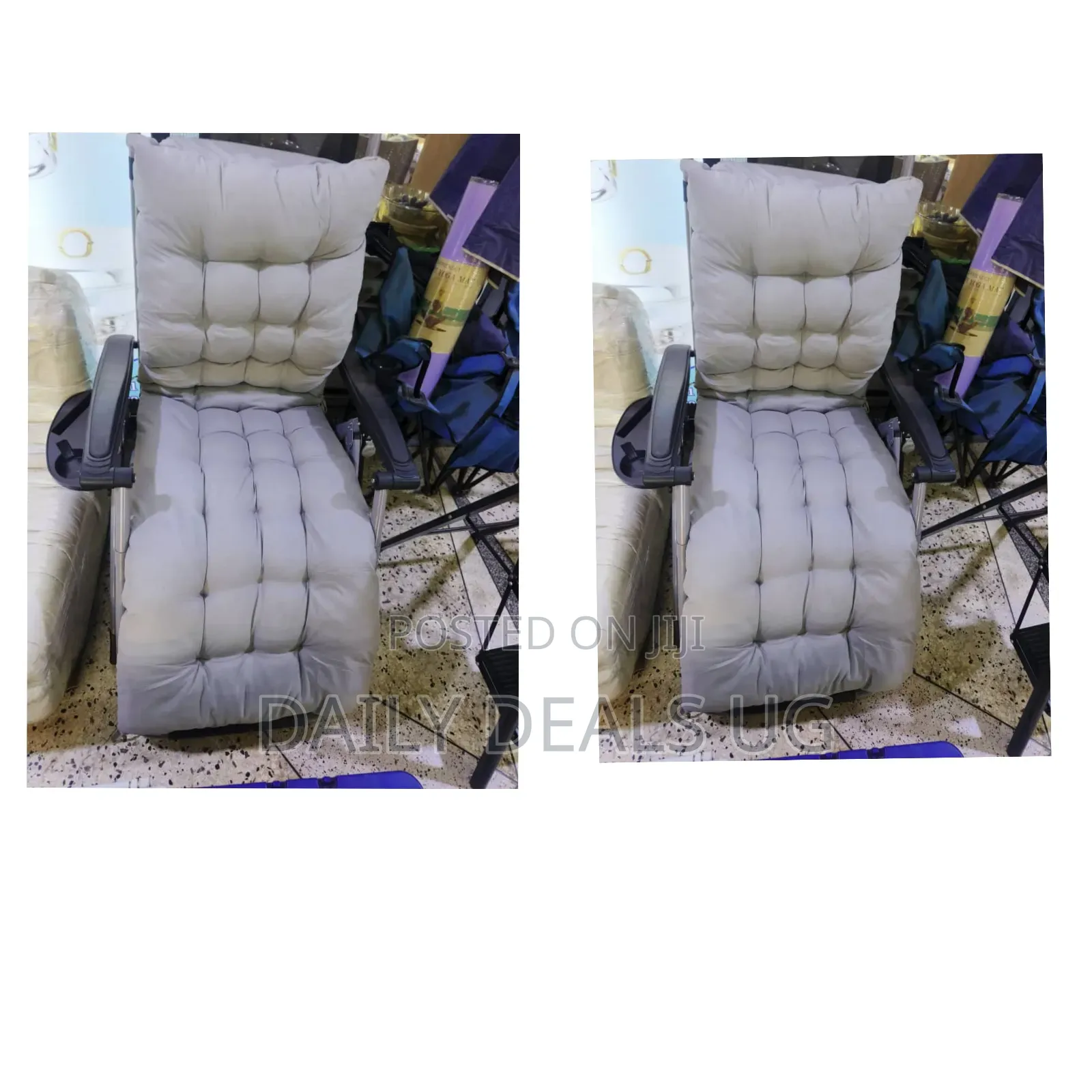Padded Folding Zero Gravity Recliner Chair