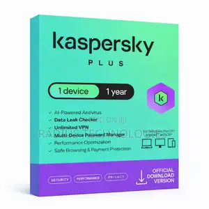 Kaspersky Plus Antivirus - Internet Security (1 Device, 1 Year)