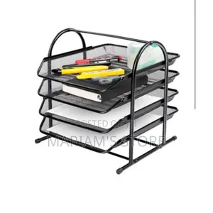 Genuine Metallic Document Tray 4 Layers