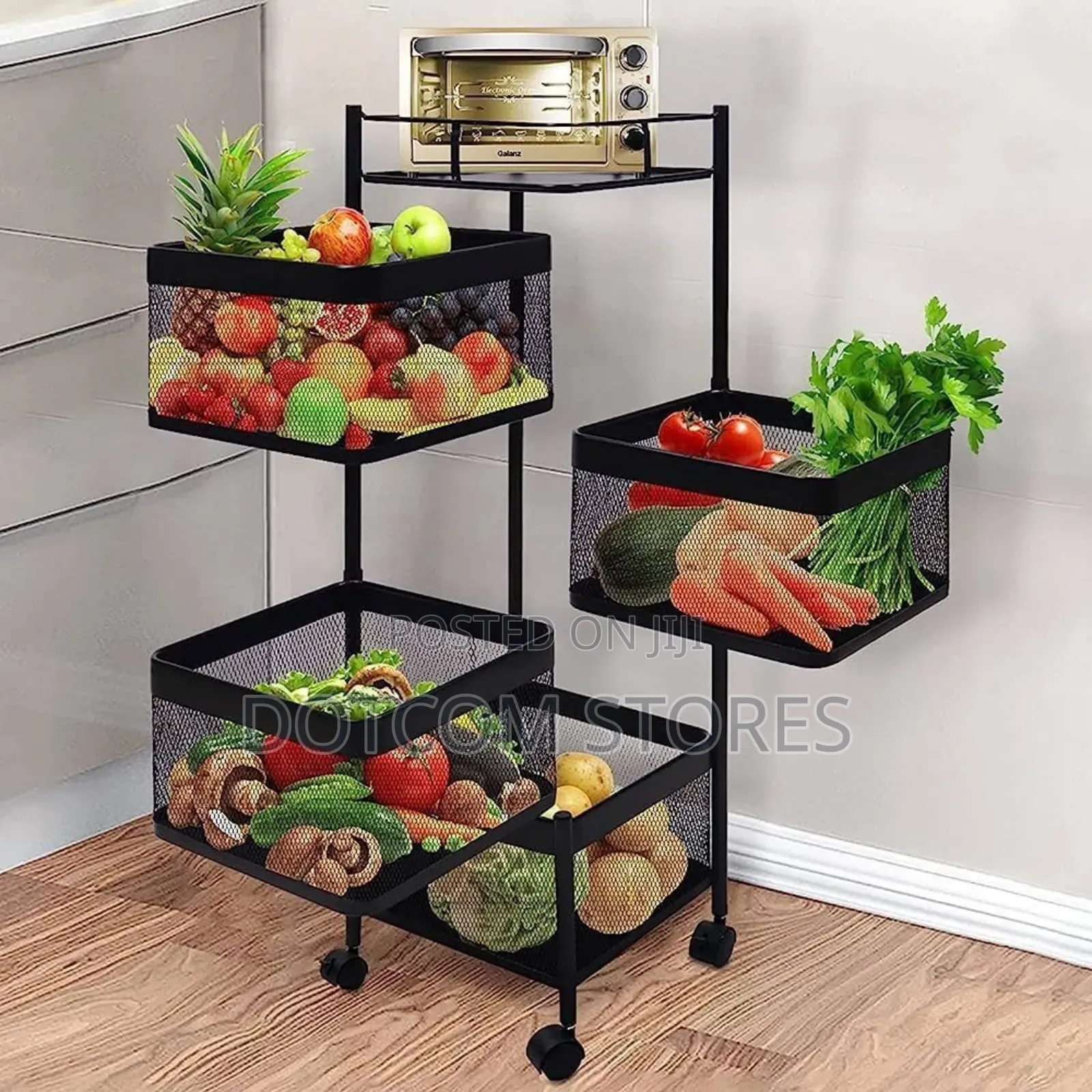 Kitchen Trolley Storage Organizer