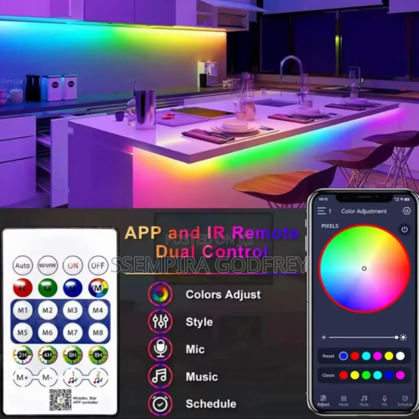 Ic RGB Light Strip 5m With Phantom App