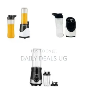 Personal Blender and Smoothie Maker With to-Go Cups - Transparent