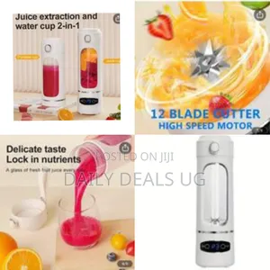 Sleek Portable Personal Blender With Digital Display - Multicolor
