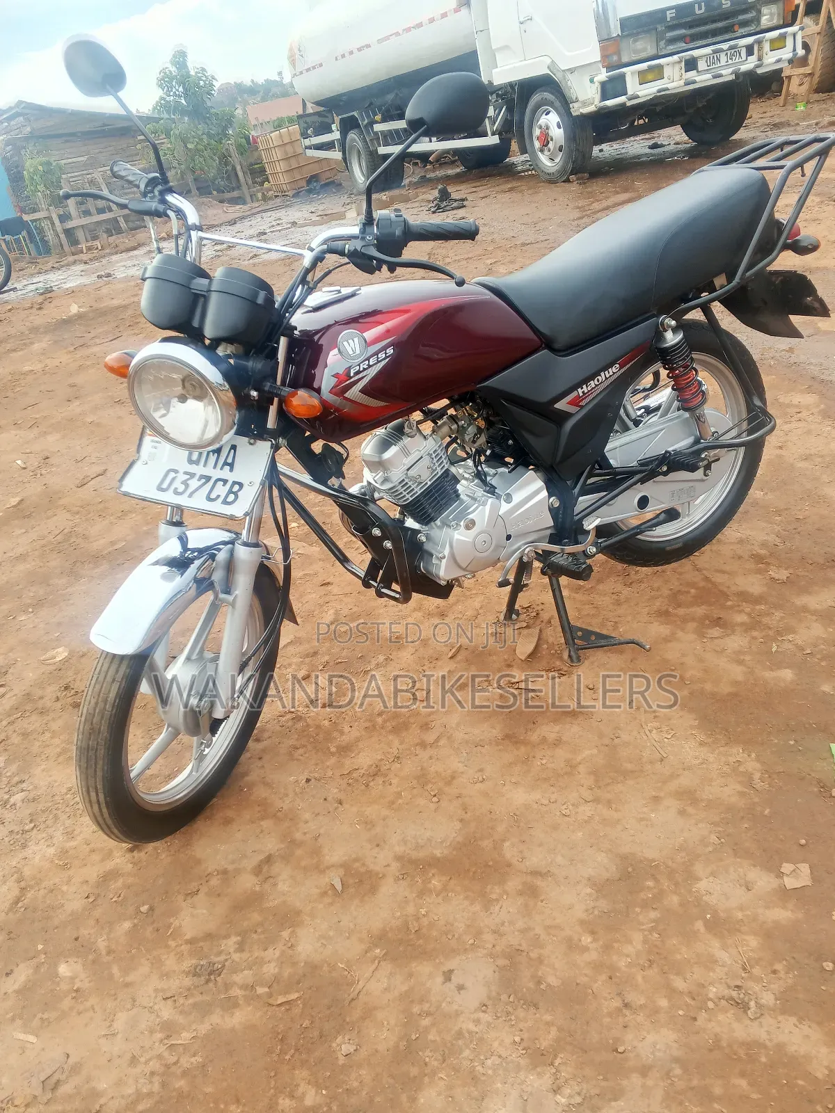 Haojue DK125 2025 Red