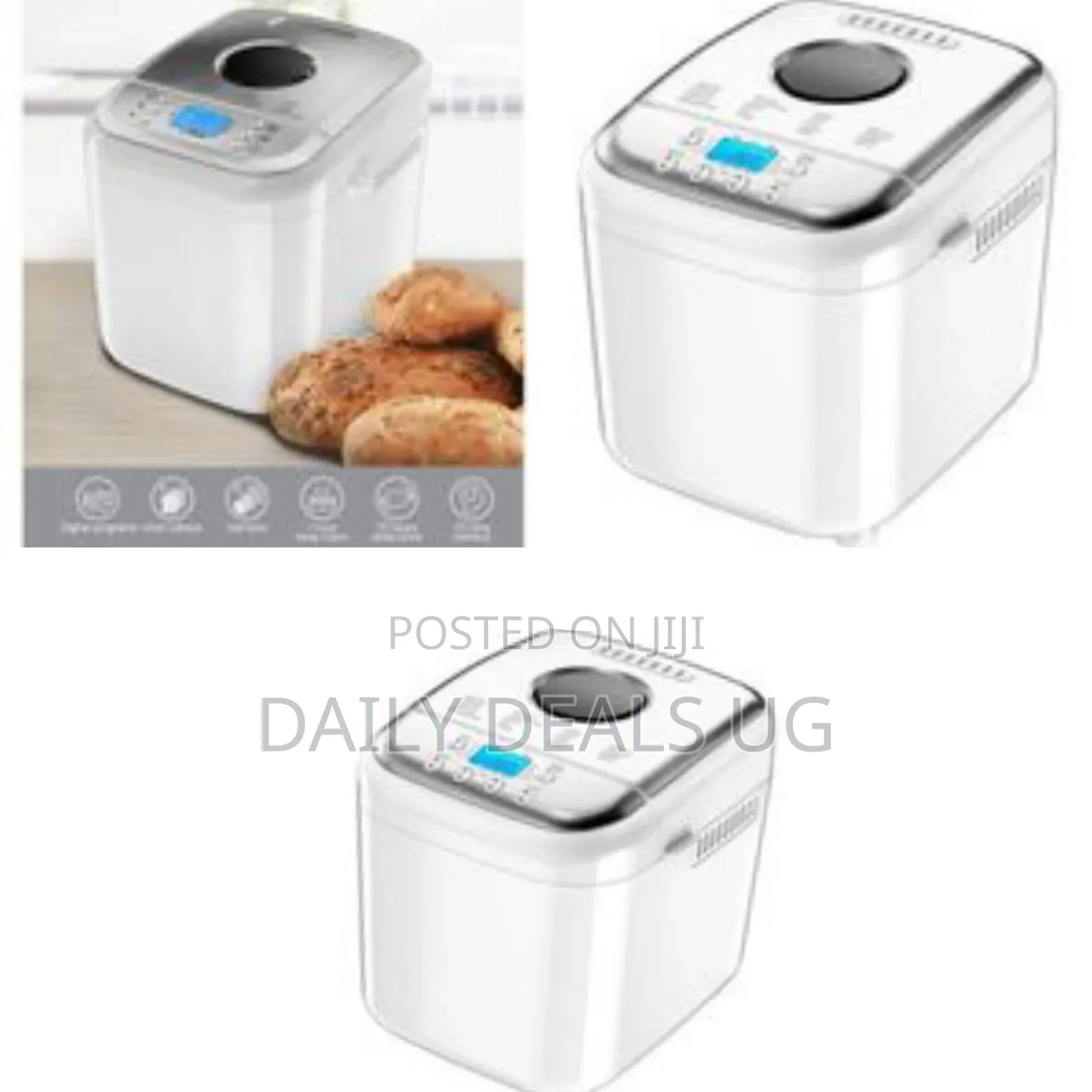 DSP Automatic Bread Maker Machine - Multicolor
