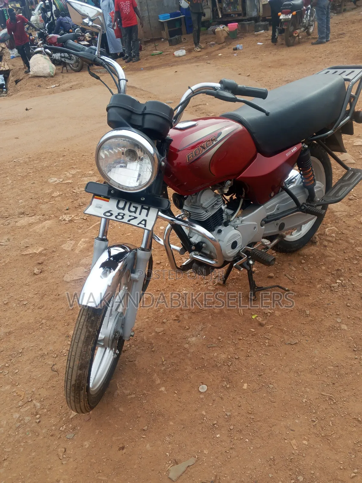 Bajaj Boxer 100 2025 Red
