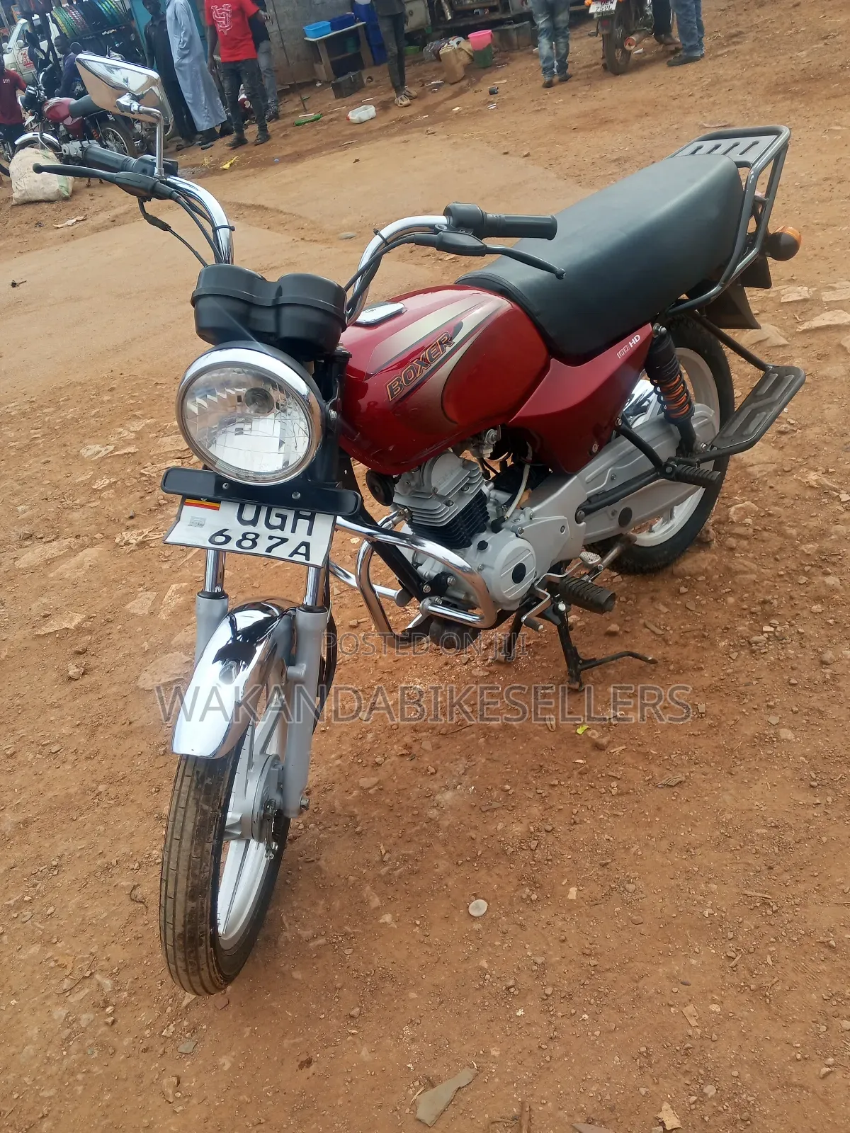 Bajaj Boxer 100 2025 Red