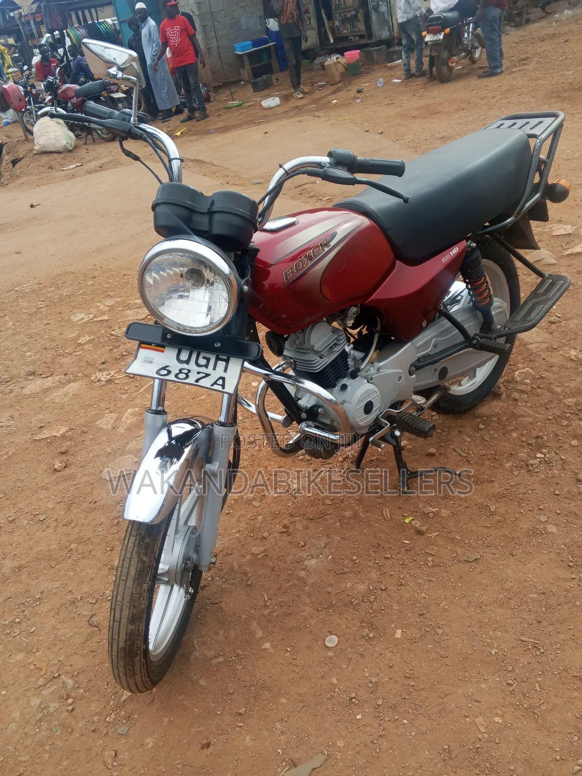 Bajaj Boxer 100 2025 Red