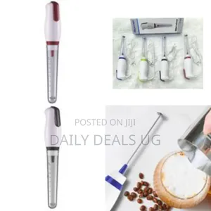 Portable Battery-Operated Mini Drink Mixer / Frother - Multicolor
