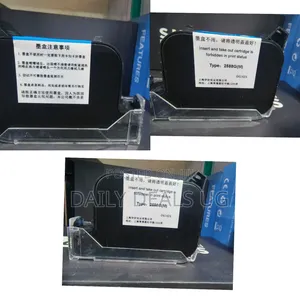 Black Solvent Inkjet Cartridge for a Portable Handheld Printer