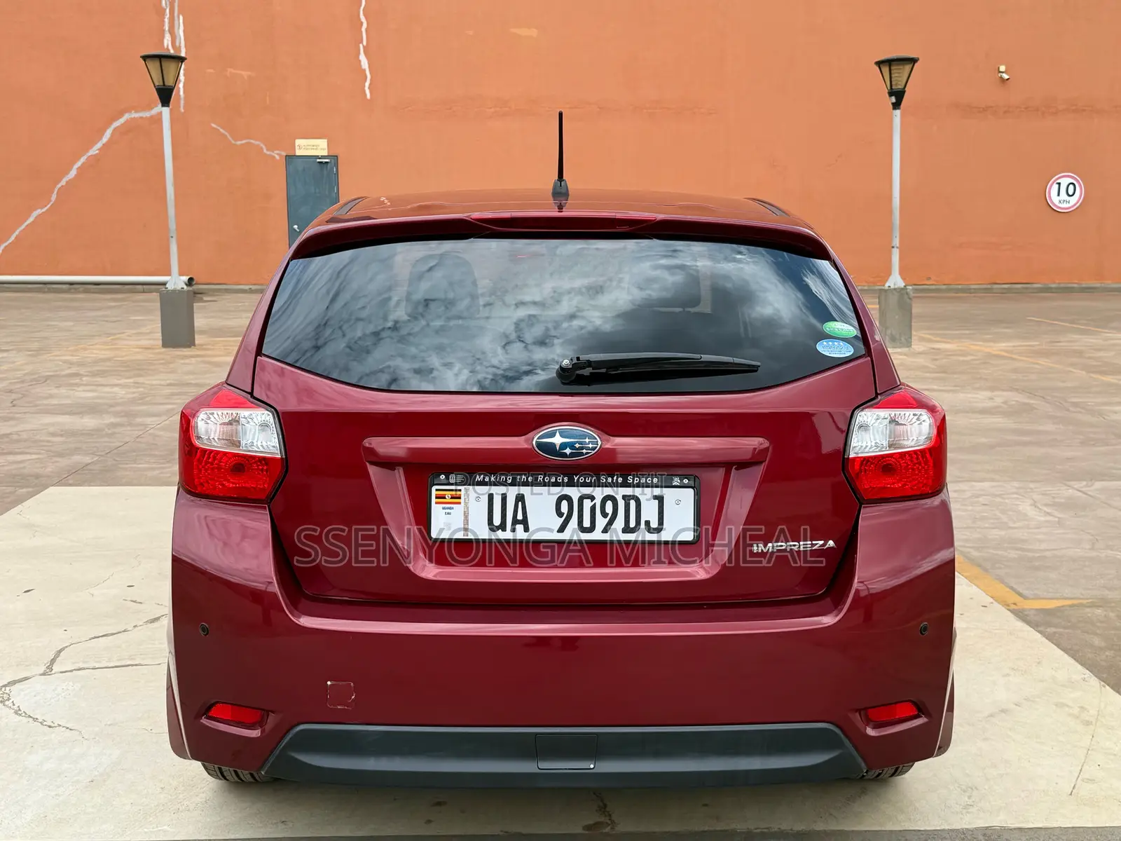 Subaru Impreza 2015 Red