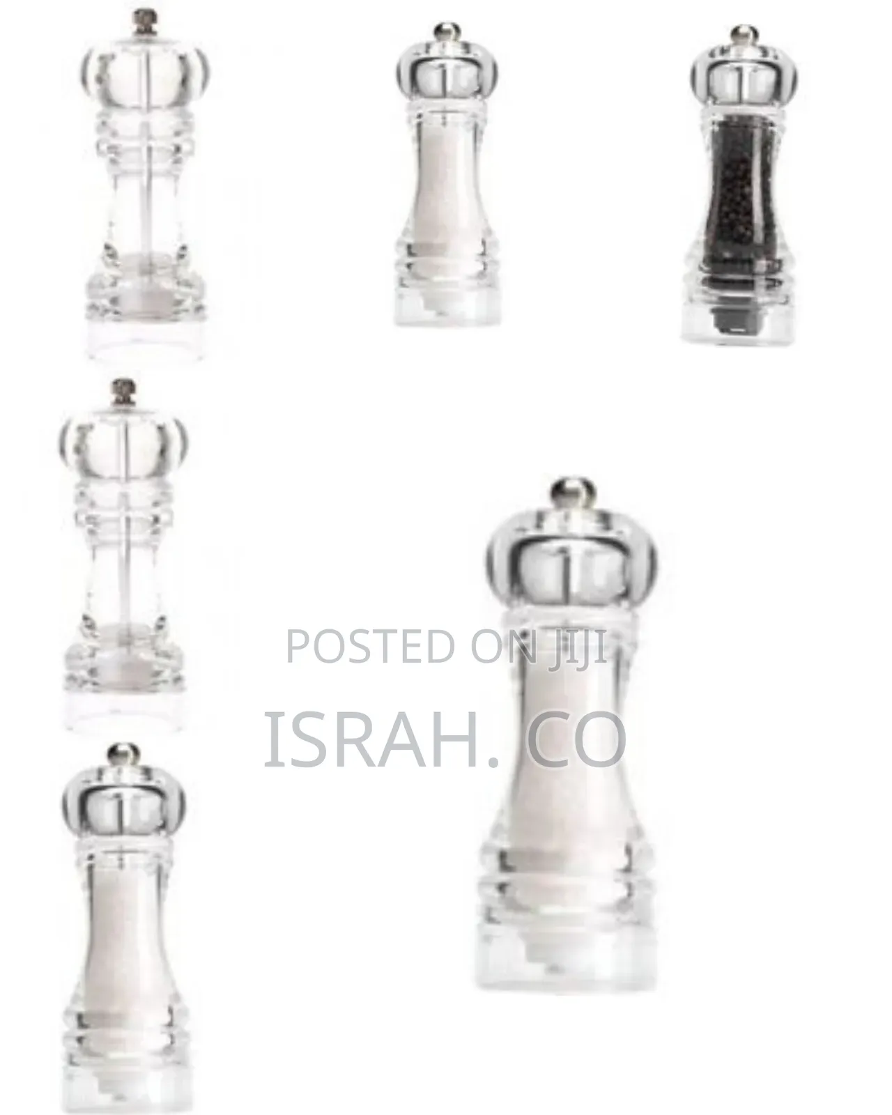 Capstan Clear Acrylic Pepper Salt Mill Shaker