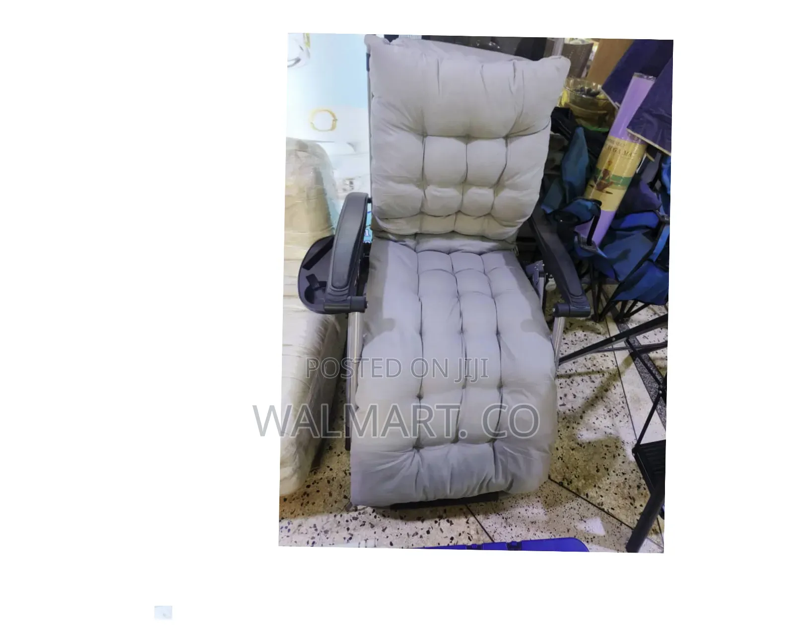 Folding Padded Reclining Chair