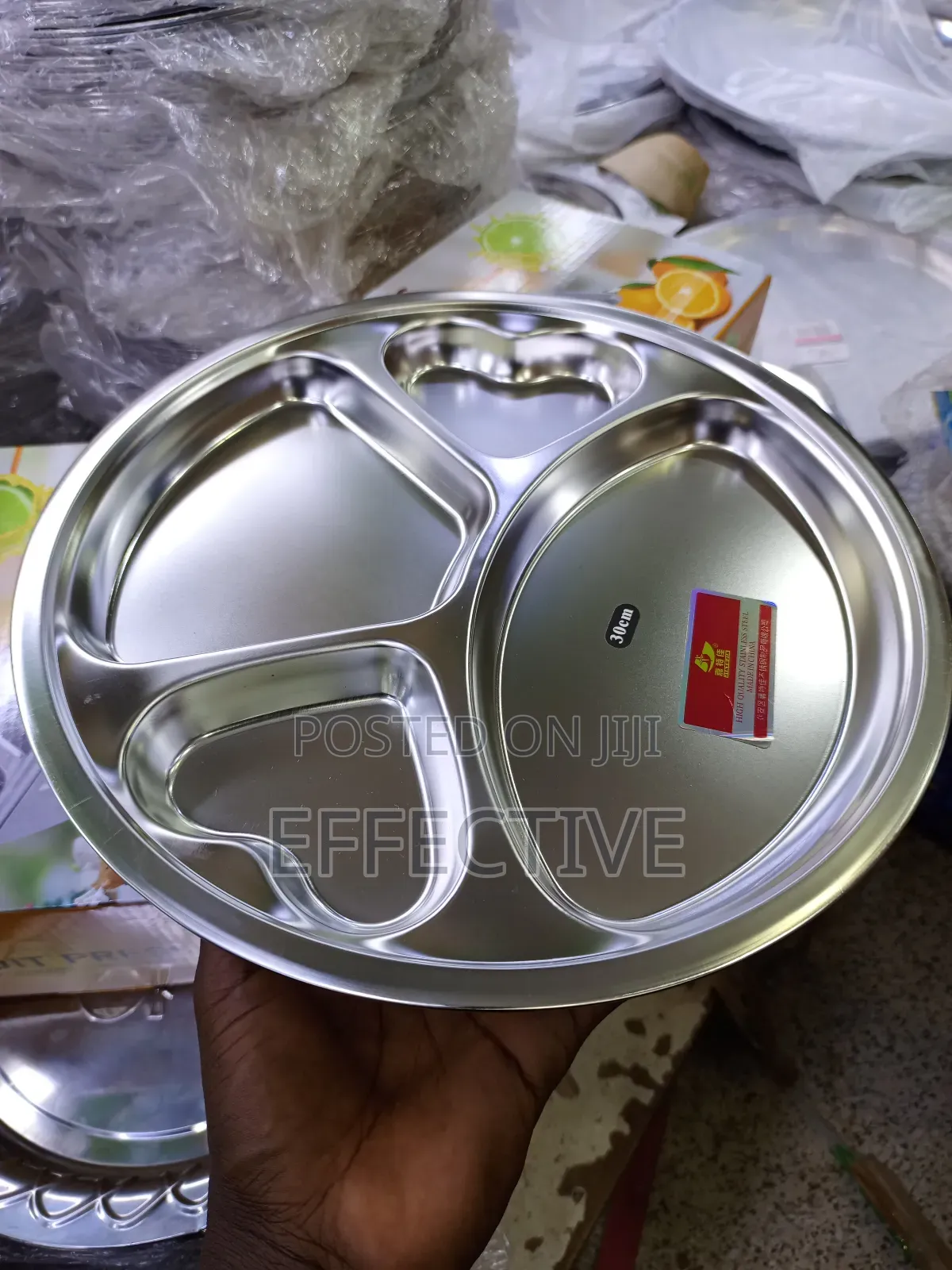 30cm Stainless Steel 4-in-1 Tray.
