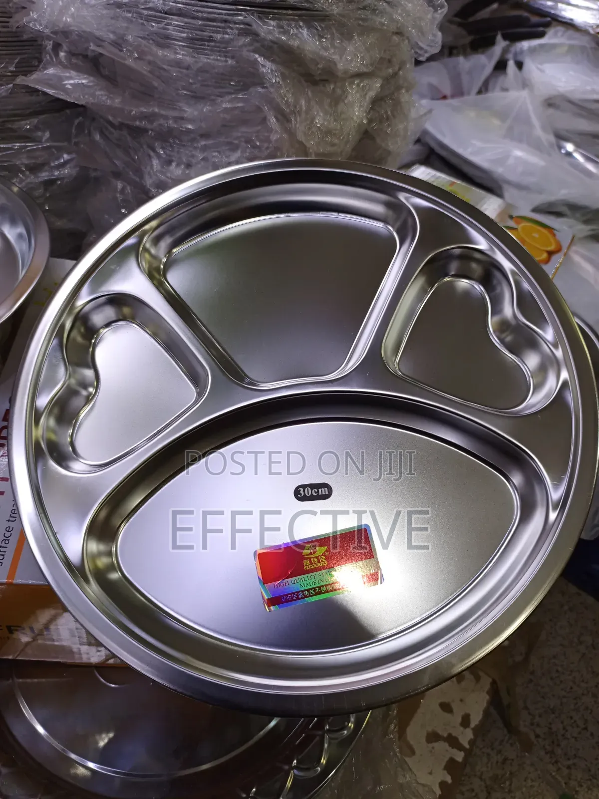 30cm Stainless Steel 4-in-1 Tray.