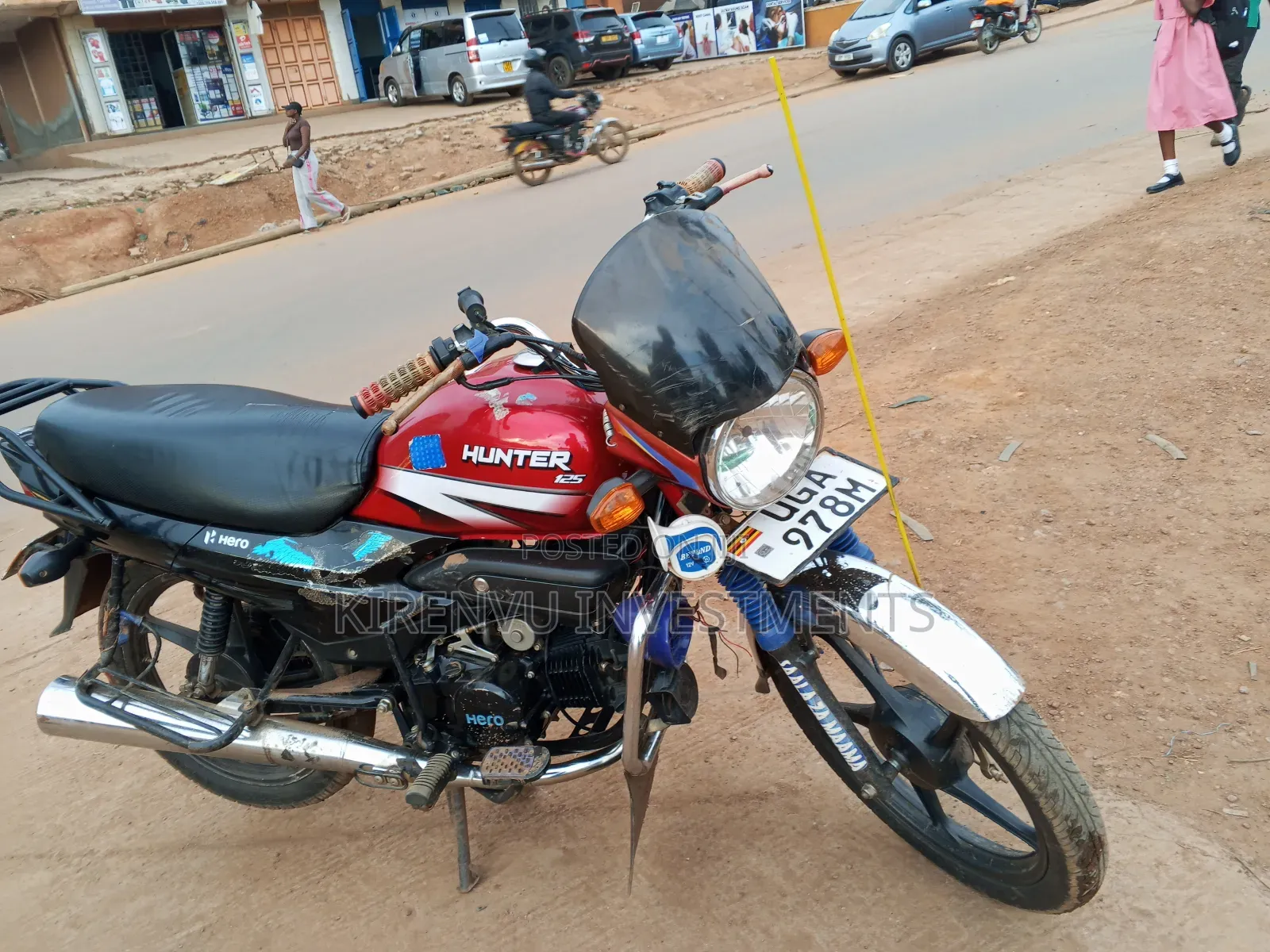 Hunter Bobber 350cc 2024 Red