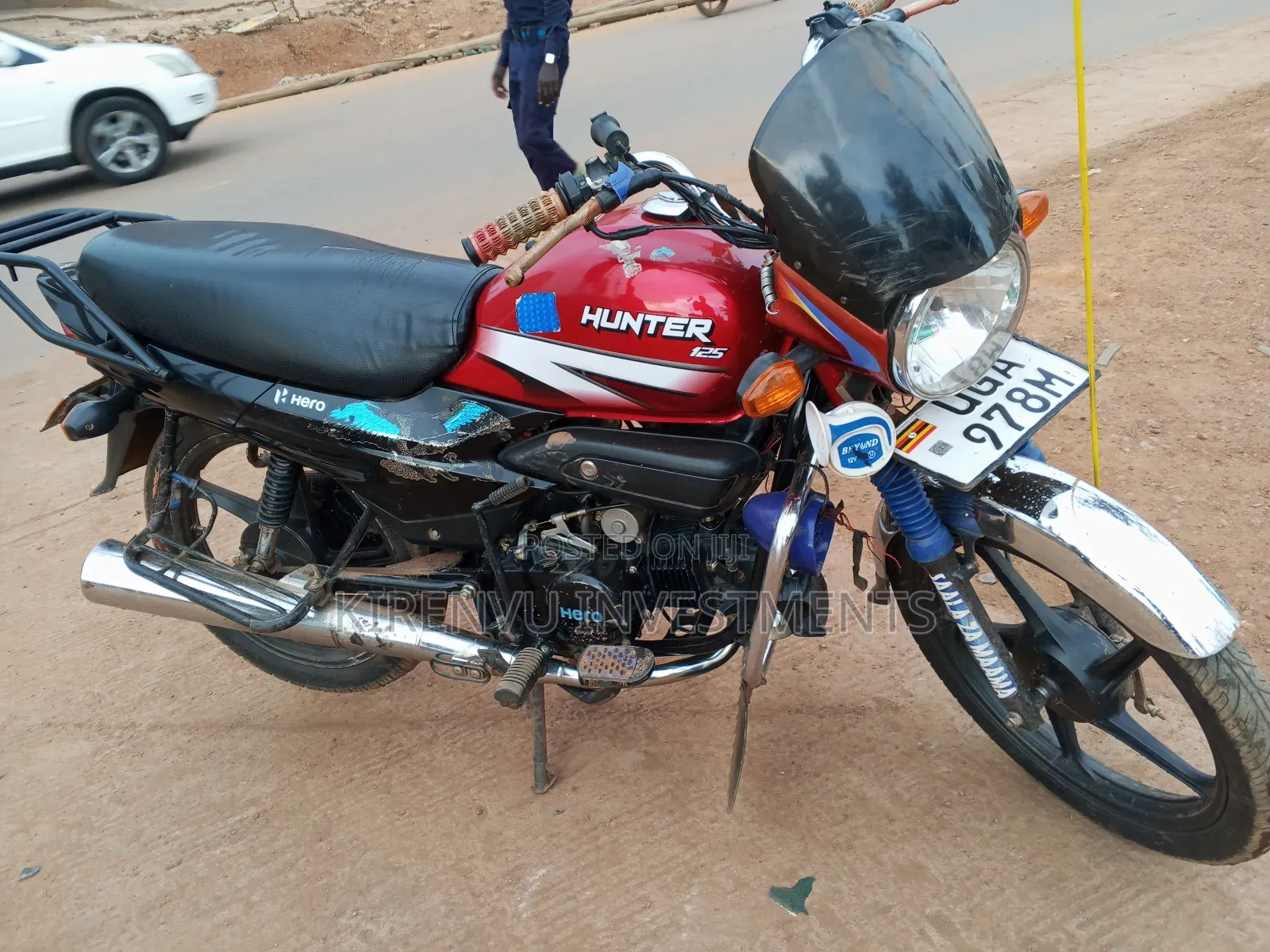 Hunter Bobber 350cc 2024 Red