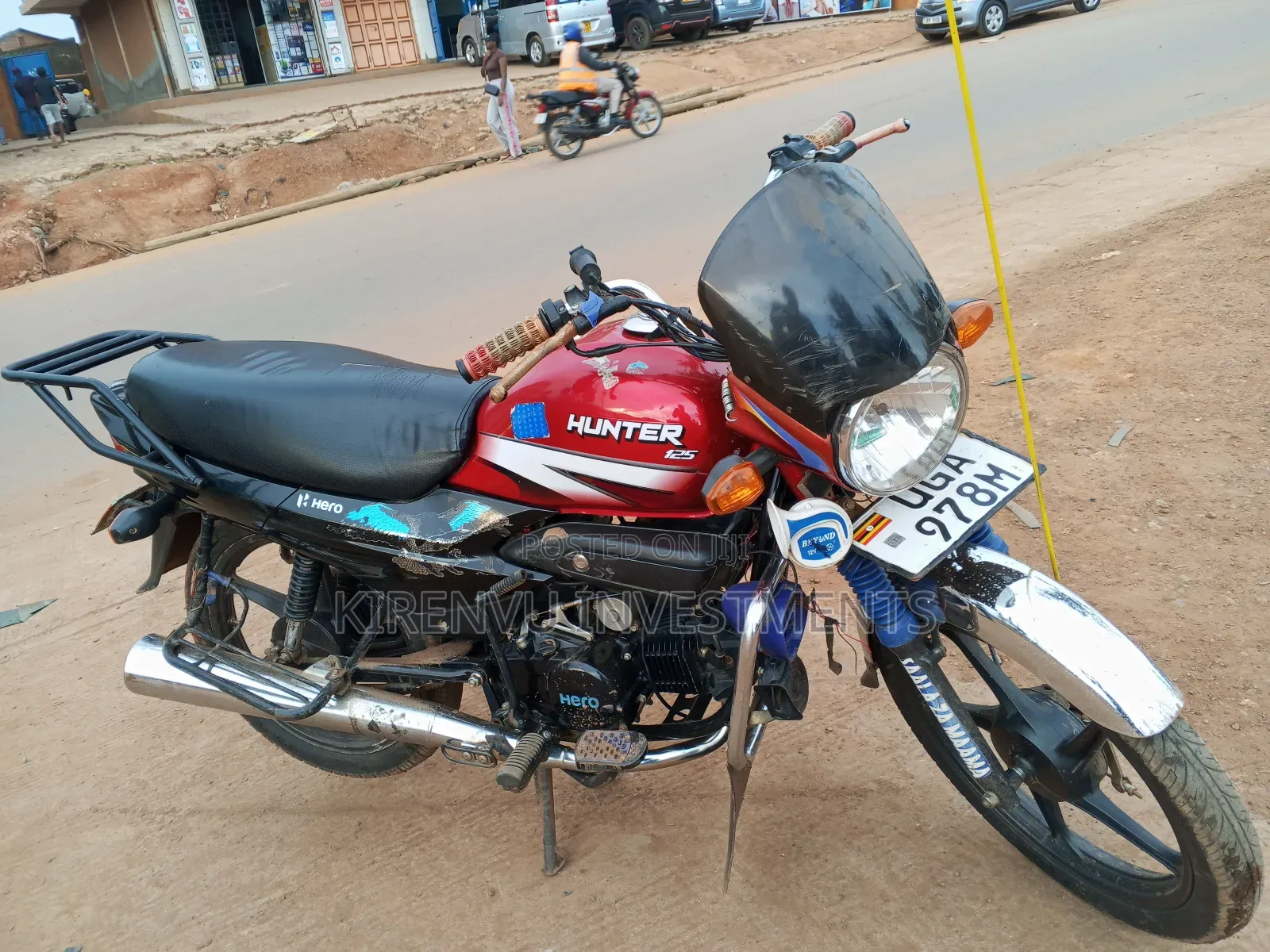 Hunter Bobber 350cc 2024 Red