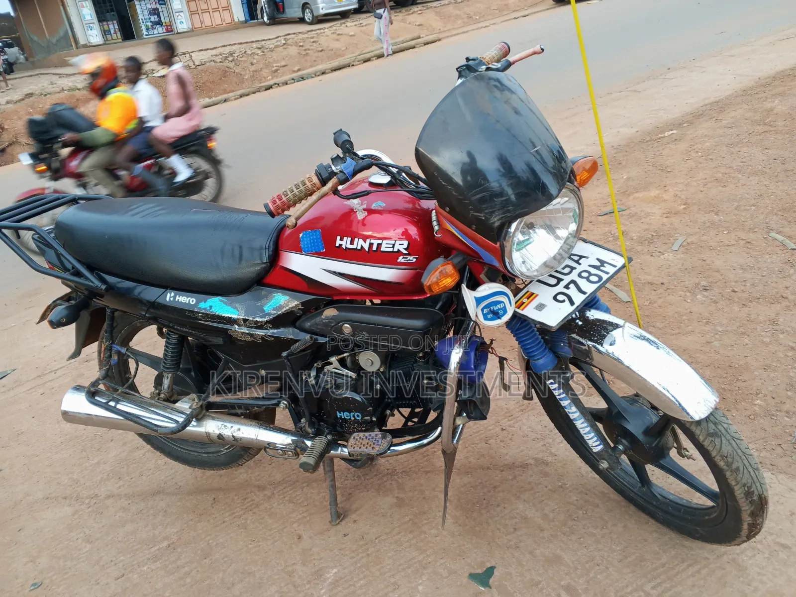 Hunter Bobber 350cc 2024 Red