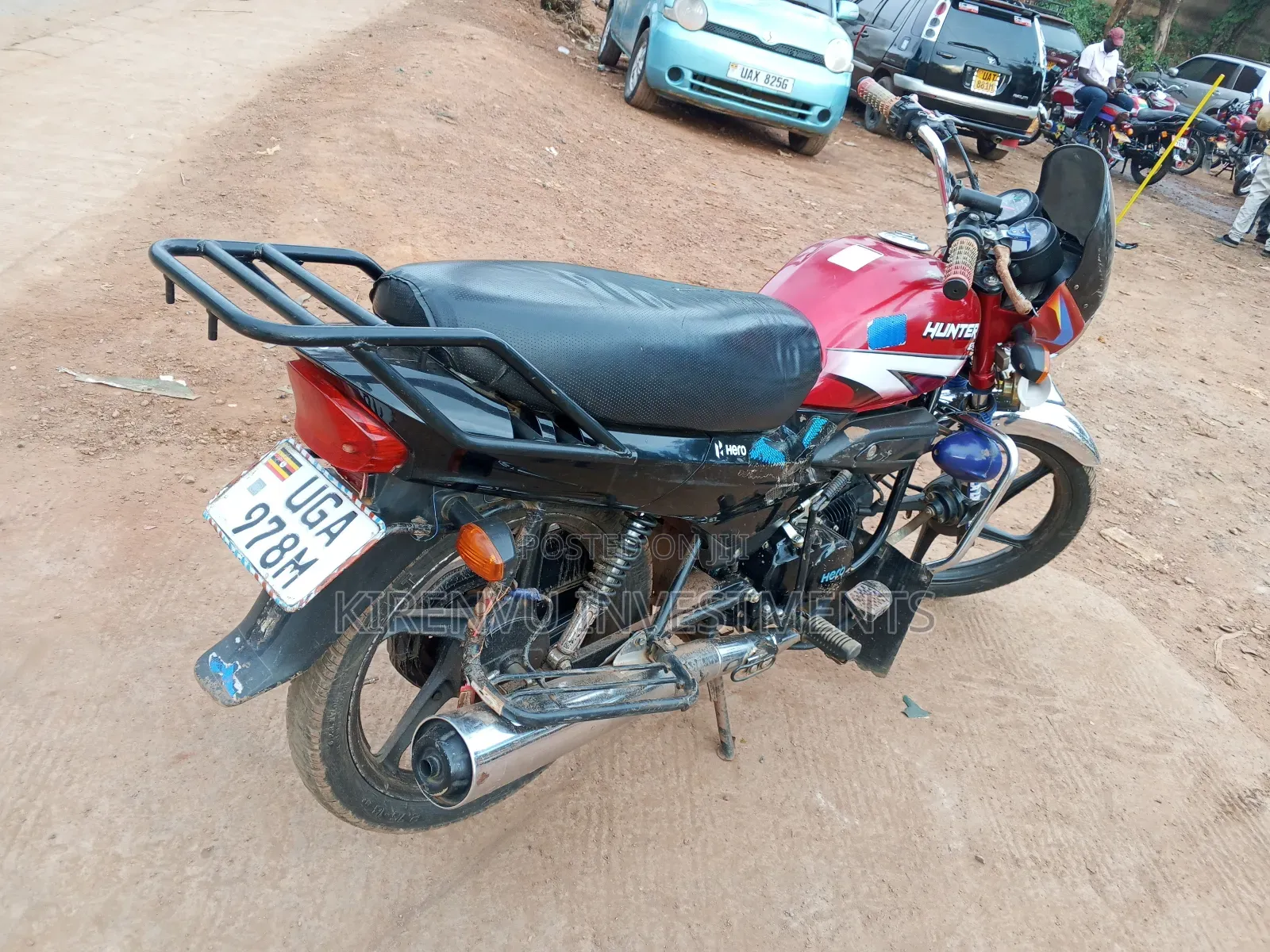 Hunter Bobber 350cc 2024 Red