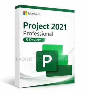 Microsoft Project 2021 Professional (5pc) – Retail Online License