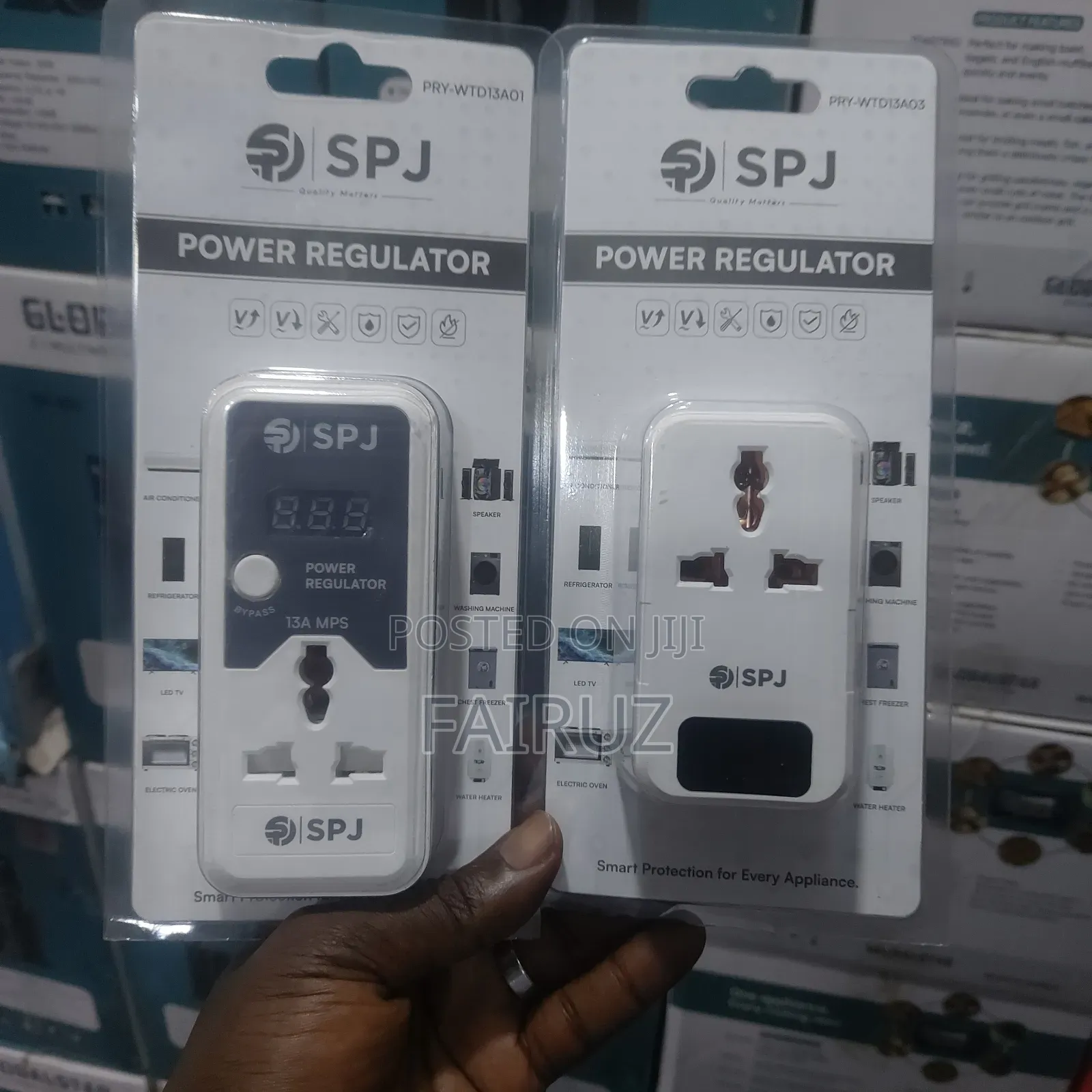 SPJ 13amps Voltage Protector