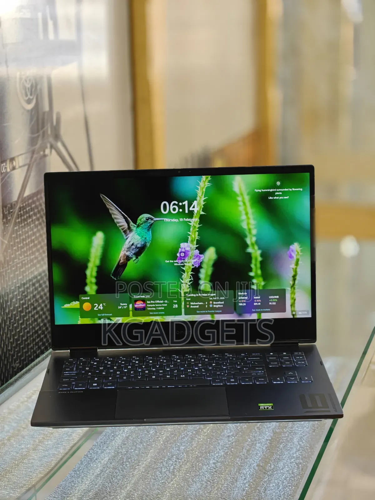 Laptop HP Omen 16 16GB Intel Core i5 HDD+SSD 256GB