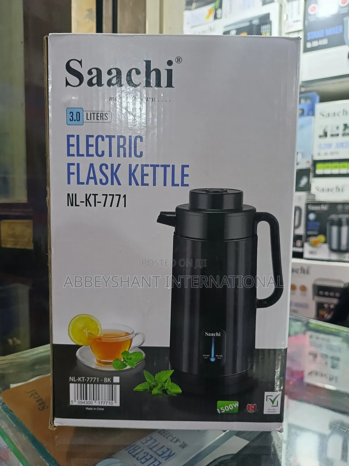 Saachi 3.0 Liters Electric Flask Kettle