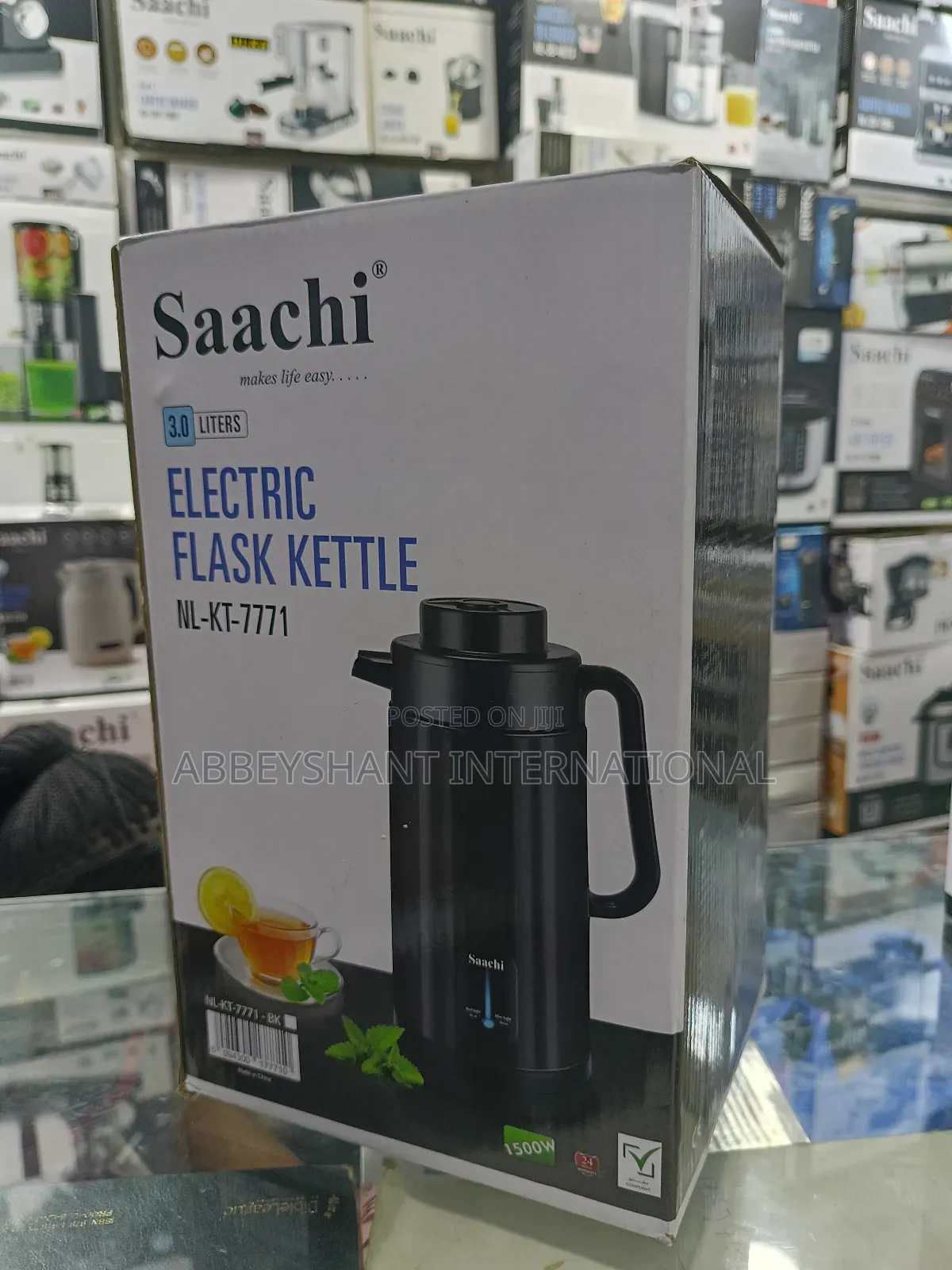 Saachi 3.0 Liters Electric Flask Kettle