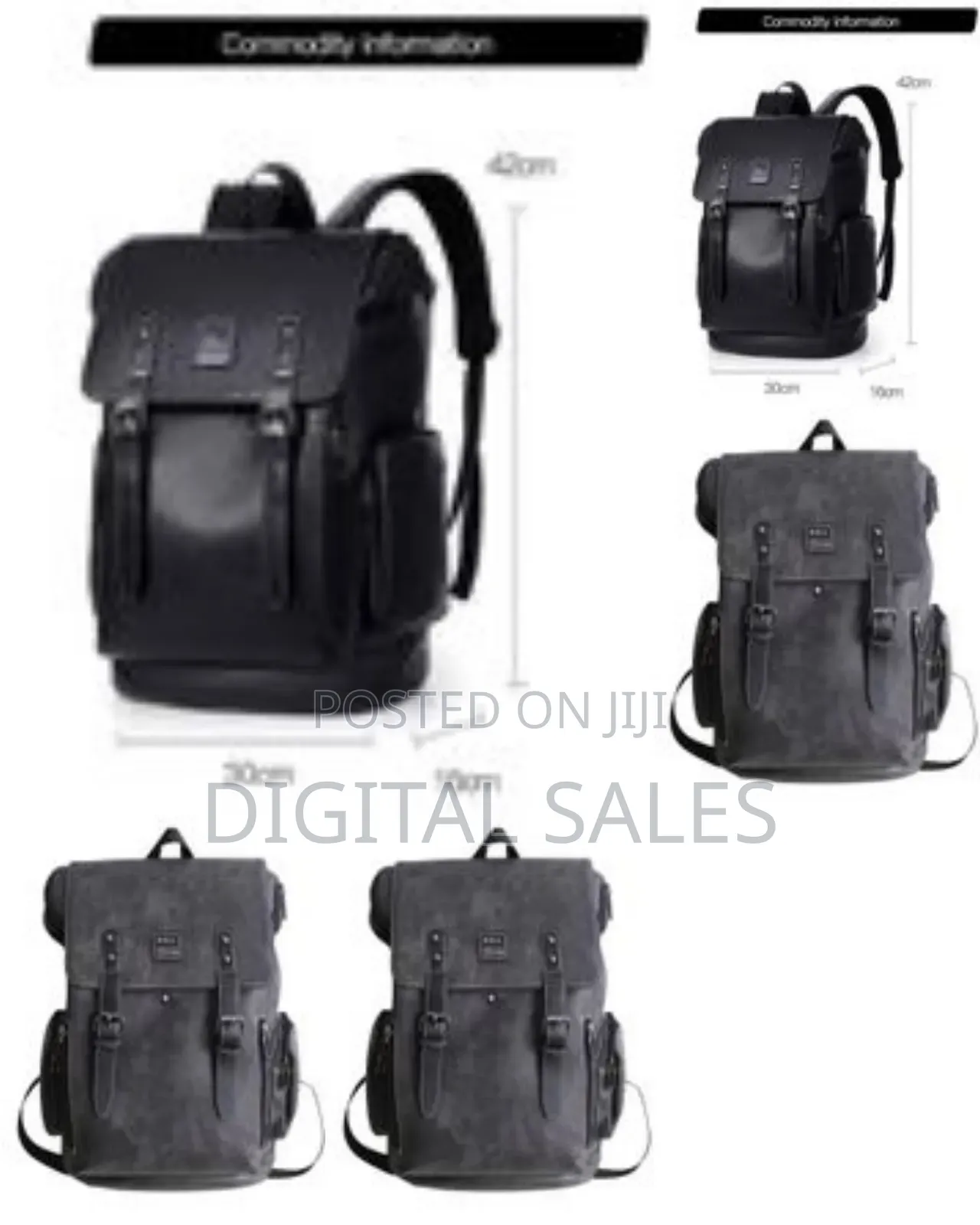 Vintage Backpack Soft Leather for Men, High-Quality Luxury Designer