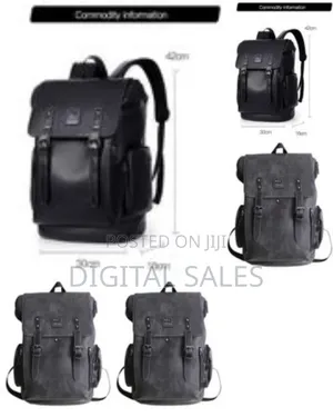 Vintage Backpack Soft Leather for Men, High-Quality Luxury Designer