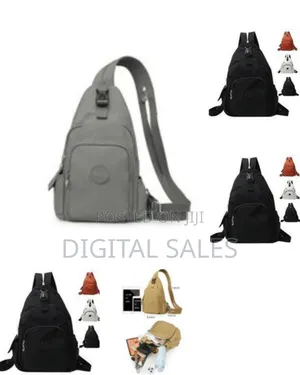 Multi-Pocket Chest Bag Lightweight Business 3-Way Small