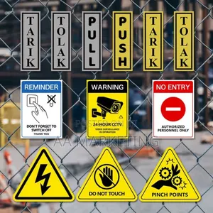 Warning Signages