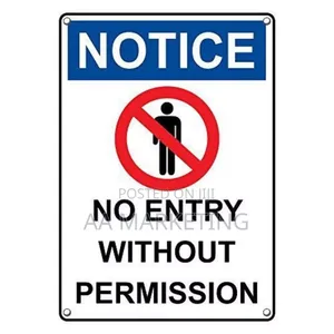 Warning Signages