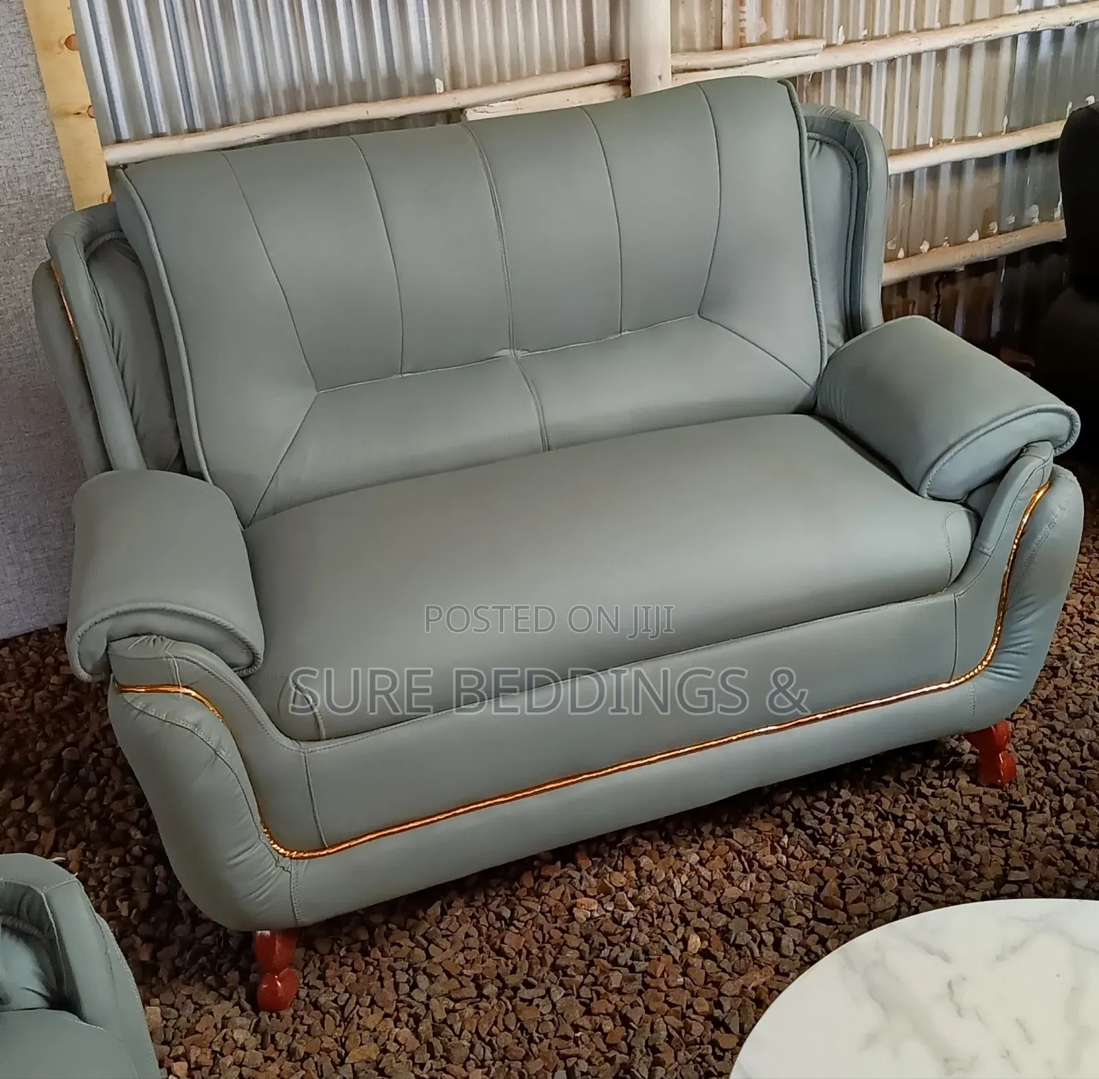 Latex 5 Sitters Leather Sofa