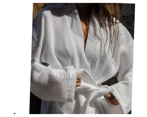 Waffle Cotton Bathrobe