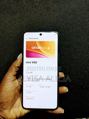 Vivo V60 512 GB Black