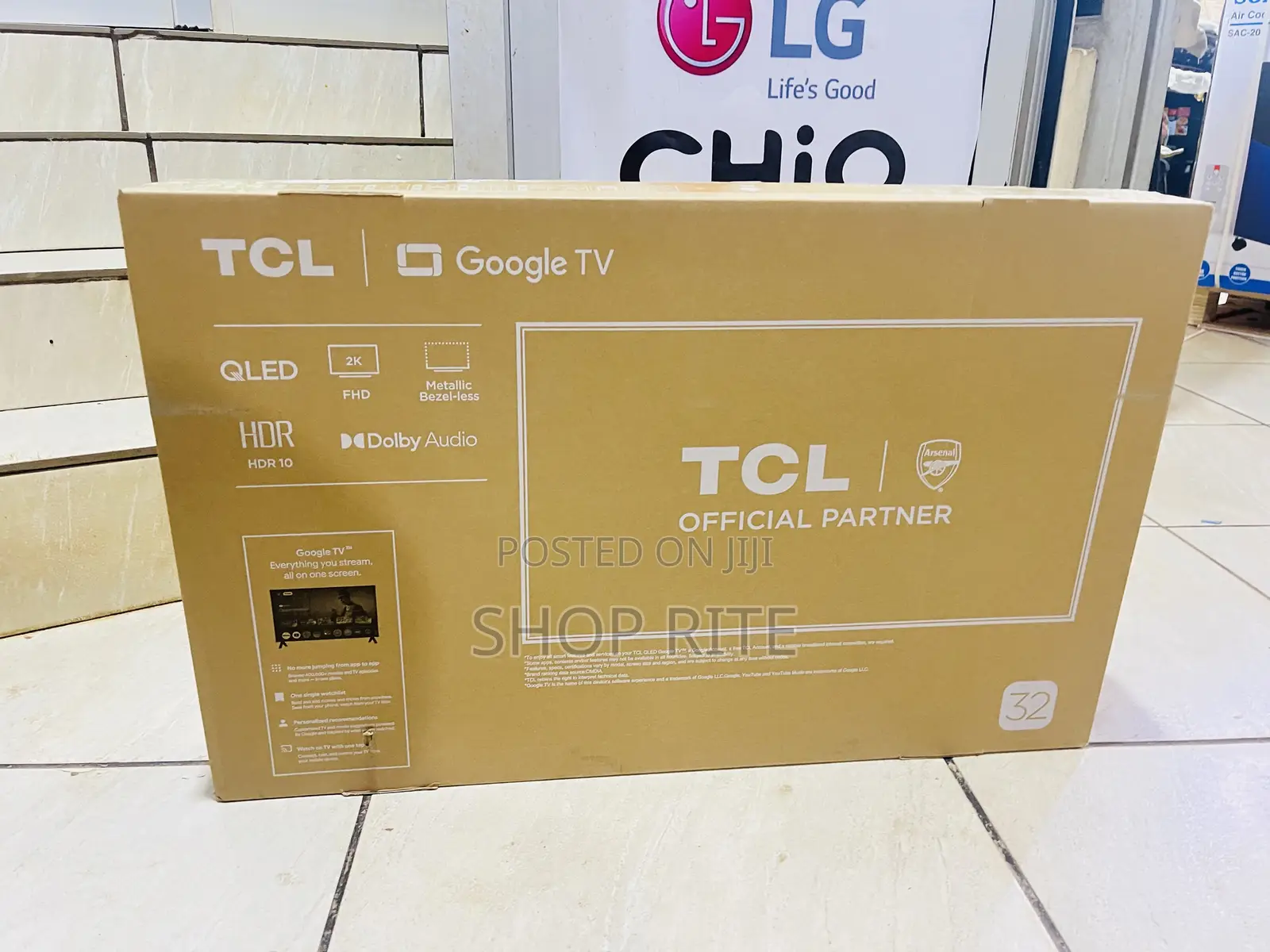 TCL 32 Inches Advanced TVS Qled Original