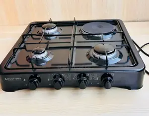 Blueflame 3-Gas + 1-Electric Hot Plate Table Top Cooker
