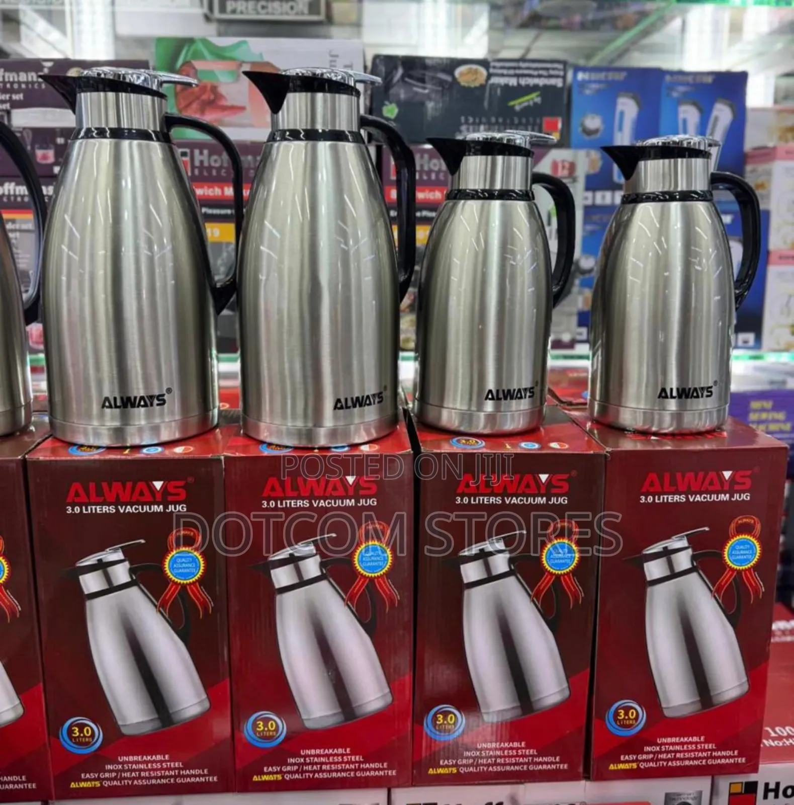 Always Branded 3.0 Litre Vacuum Jug.